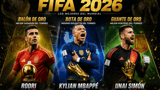 Balón de Oro, Bota de Oro y Guante de Oro del Mundial 2026: todos los premios y sus números
