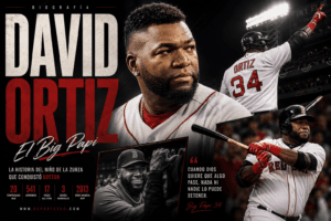 David Ortiz: biografía de Big Papi, de Haina a Cooperstown con 541 jonrones