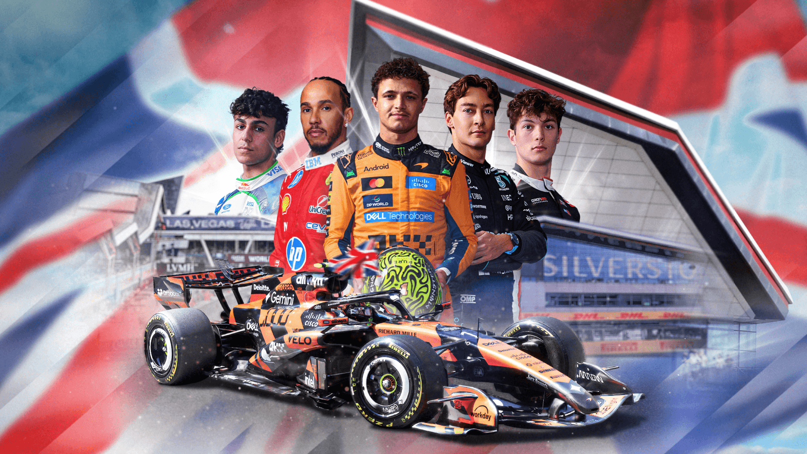 Gran Premio de Gran Bretaña 2026: horario en RD y todo lo que está en juego en Silverstone