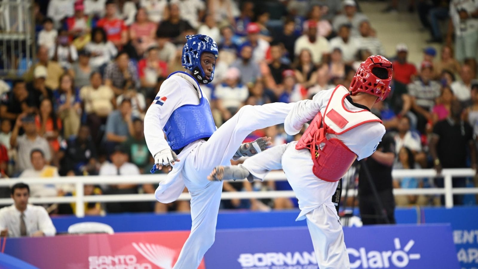oro en taekwondo