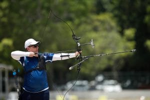 oro en tiro con arco