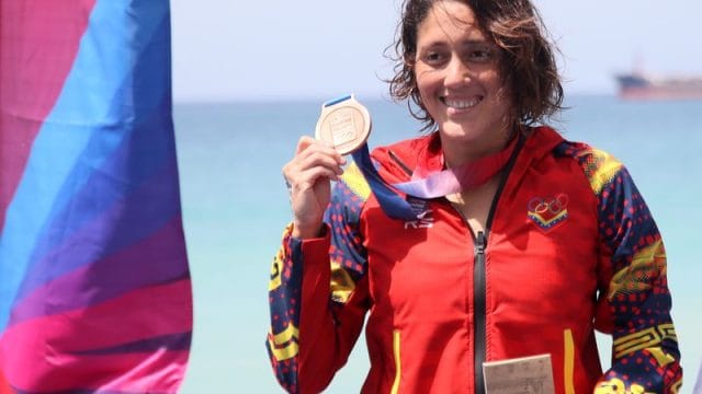 oro en aguas abiertas