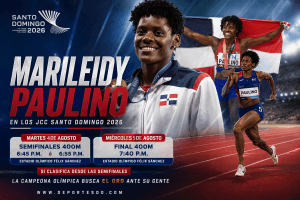 ¿Cuándo Corre Marileidy Paulino en los JCC Santo Domingo 2026?