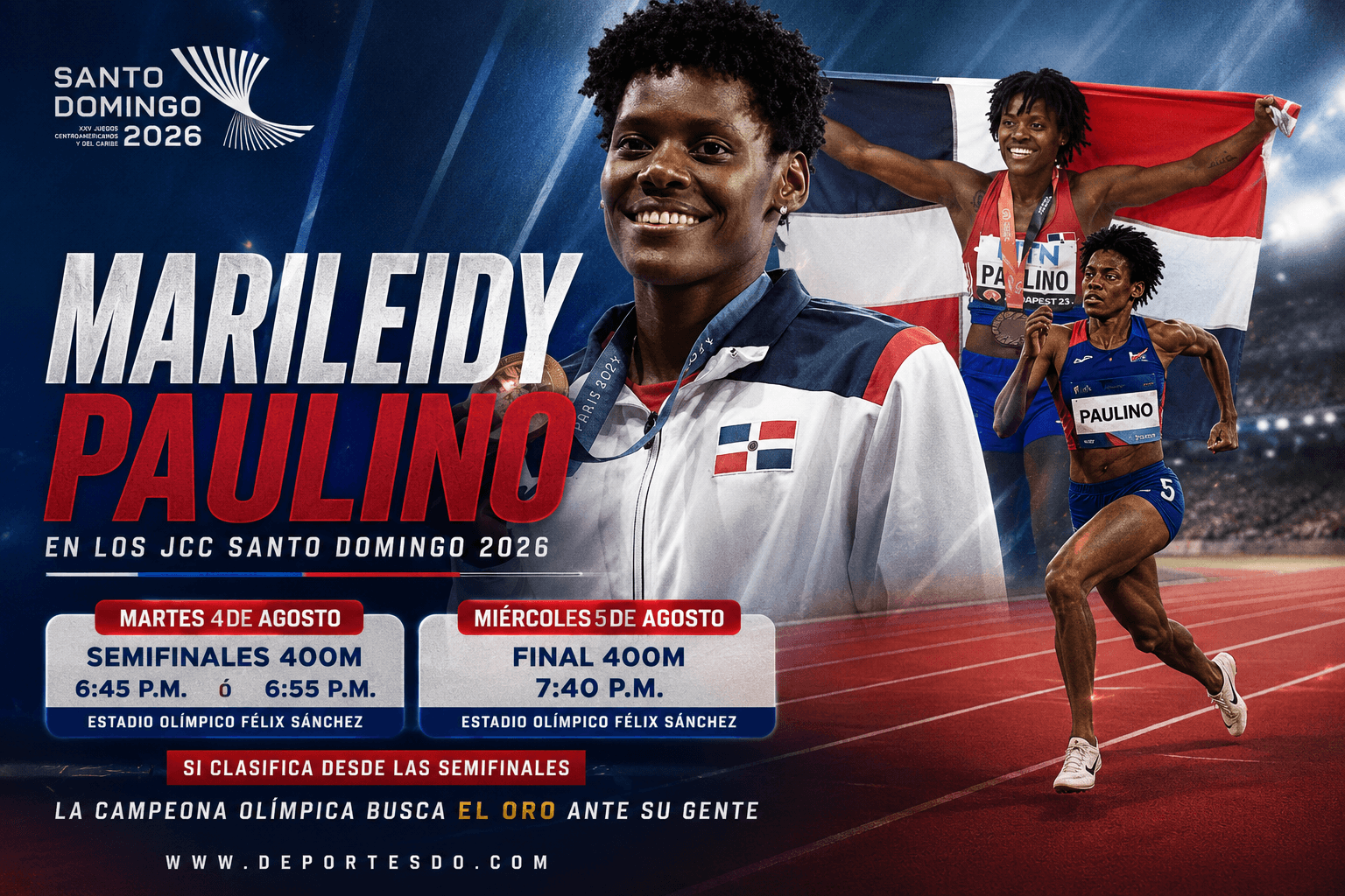 cuando corre marileidy paulino