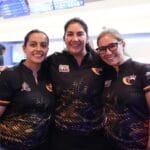 equipo femenino de boliche