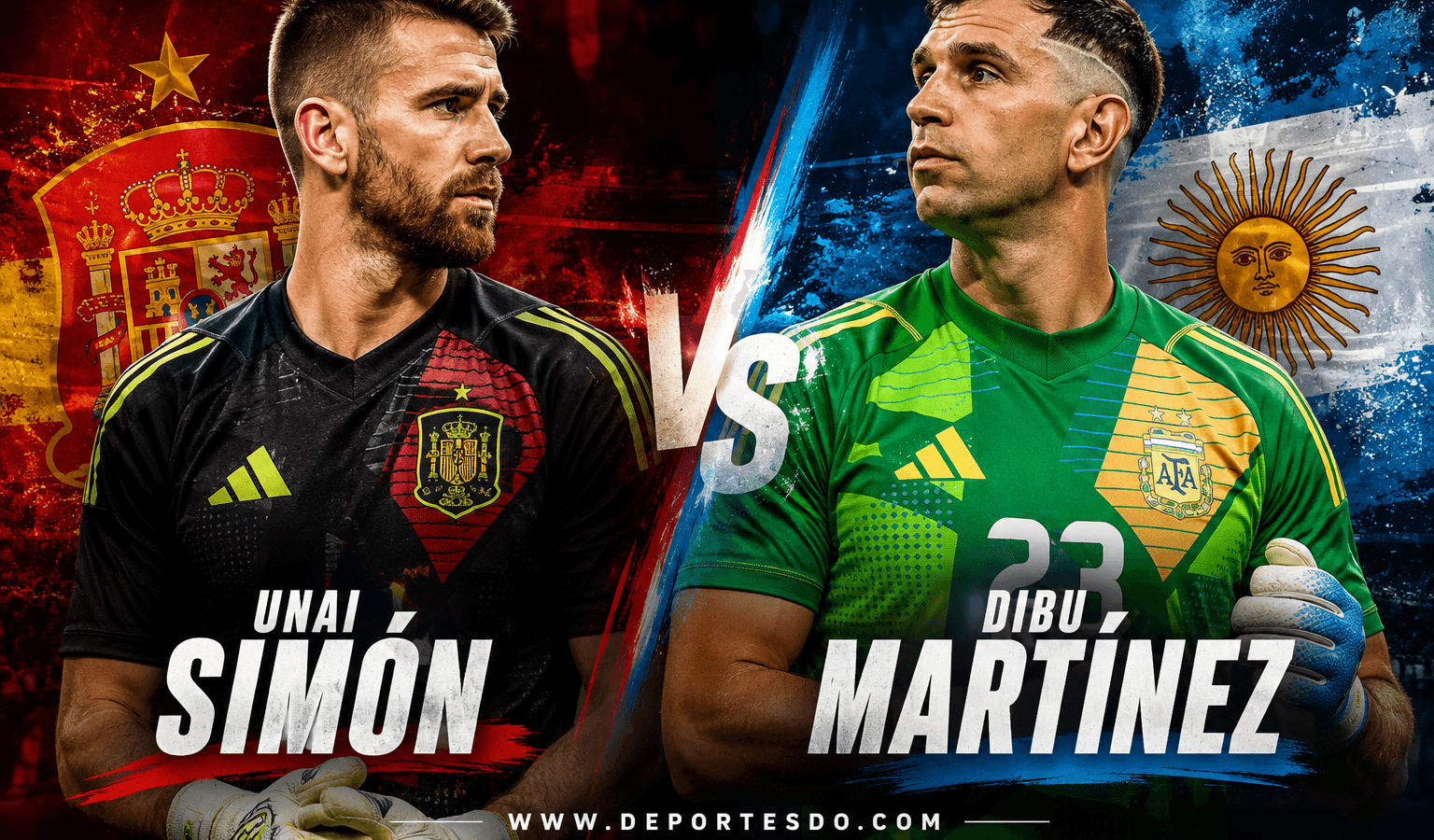 Unai Simón vs Dibu Martínez: el duelo estadístico de los porteros de la final del Mundial 2026