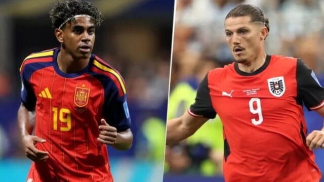 Jugadores de España vs Austria Mundial 2026 en Los Ángeles