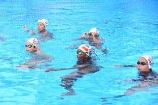 Piscina del Complejo Acuático sede de la natación Santo Domingo 2026
