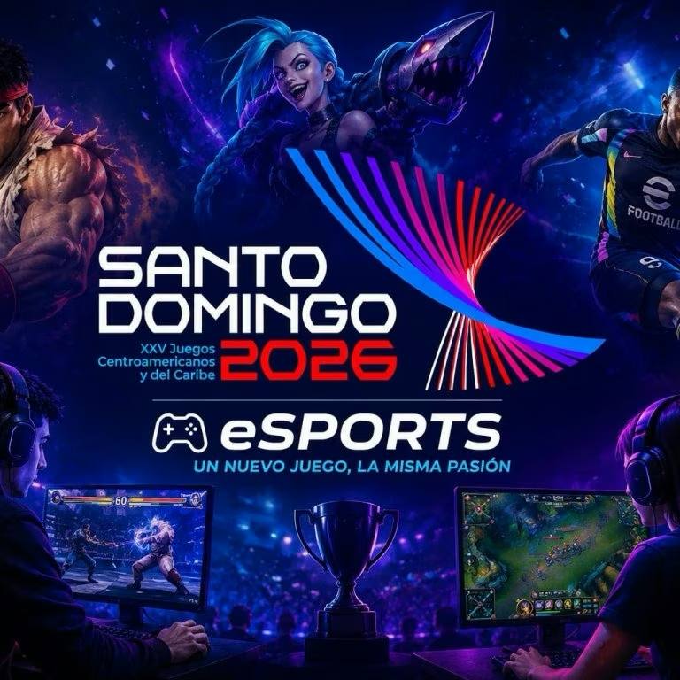 Competidor de eSports Santo Domingo 2026 en los Juegos Centroamericanos y del Caribe