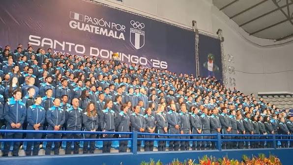 Guatemala juramentó 480 atletas para los Juegos Centroamericanos Santo Domingo 2026