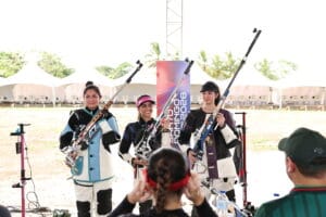tiro con rifle