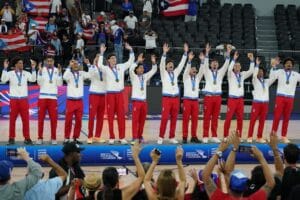 plata en baloncesto masculino