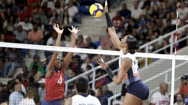 debut del voleibol