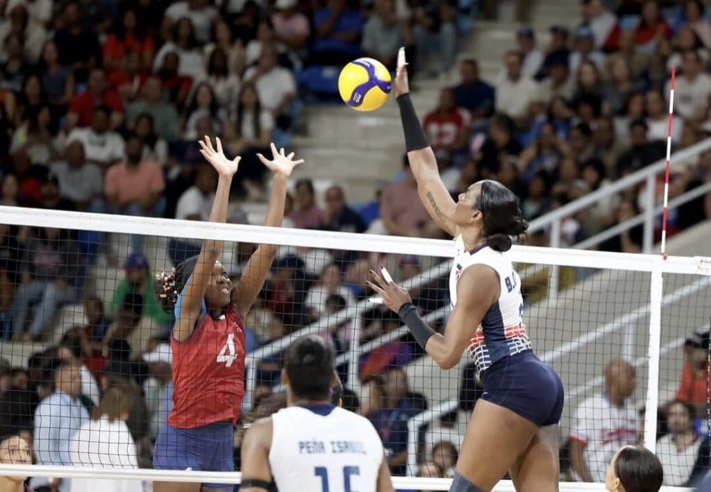 debut del voleibol