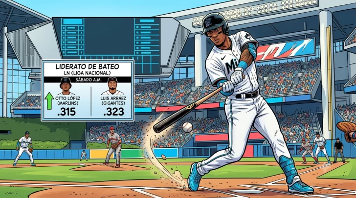 otto lopez liderato bateo