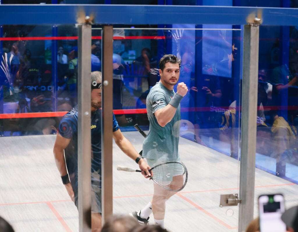 oro en squash masculino