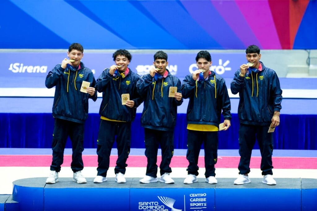 equipo colombiano de gimnasia