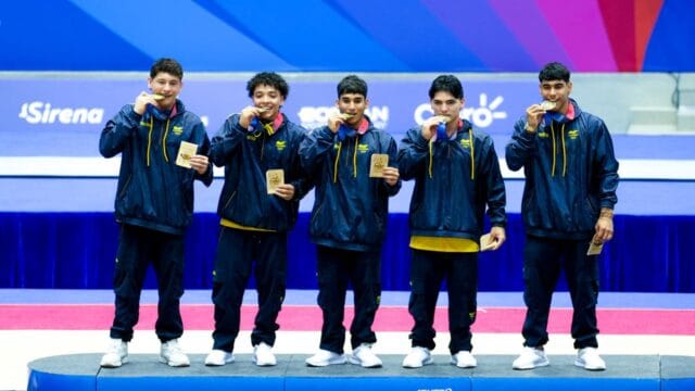 equipo colombiano de gimnasia