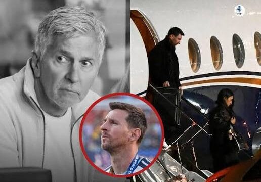 Messi en Rosario tras la muerte de su padre Jorge Messi