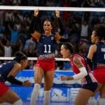 Selección Reinas del Caribe en el Continental NORCECA ante Costa Rica