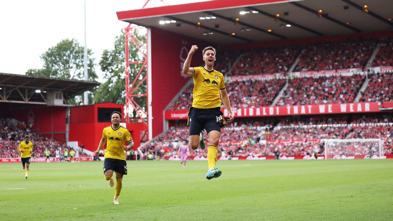 leeds vence nottingham forest