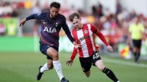 tottenham brentford resultado