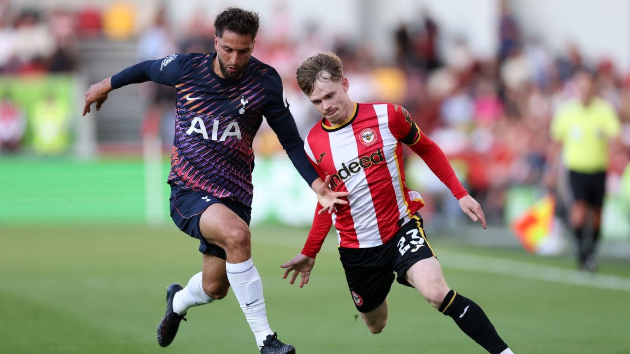 tottenham brentford resultado