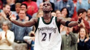 retiro numero garnett timberwolves