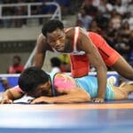 bronce dominicano en lucha