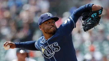 peralta con los rays