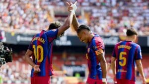 barcelona golea valencia