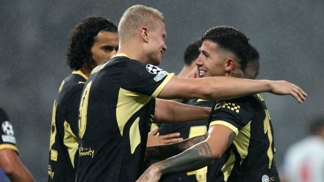 haaland champions league