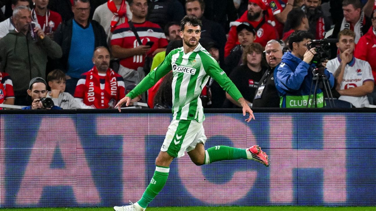 real betis champions league