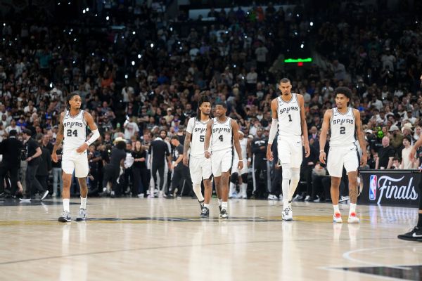 quinteto inicial Spurs