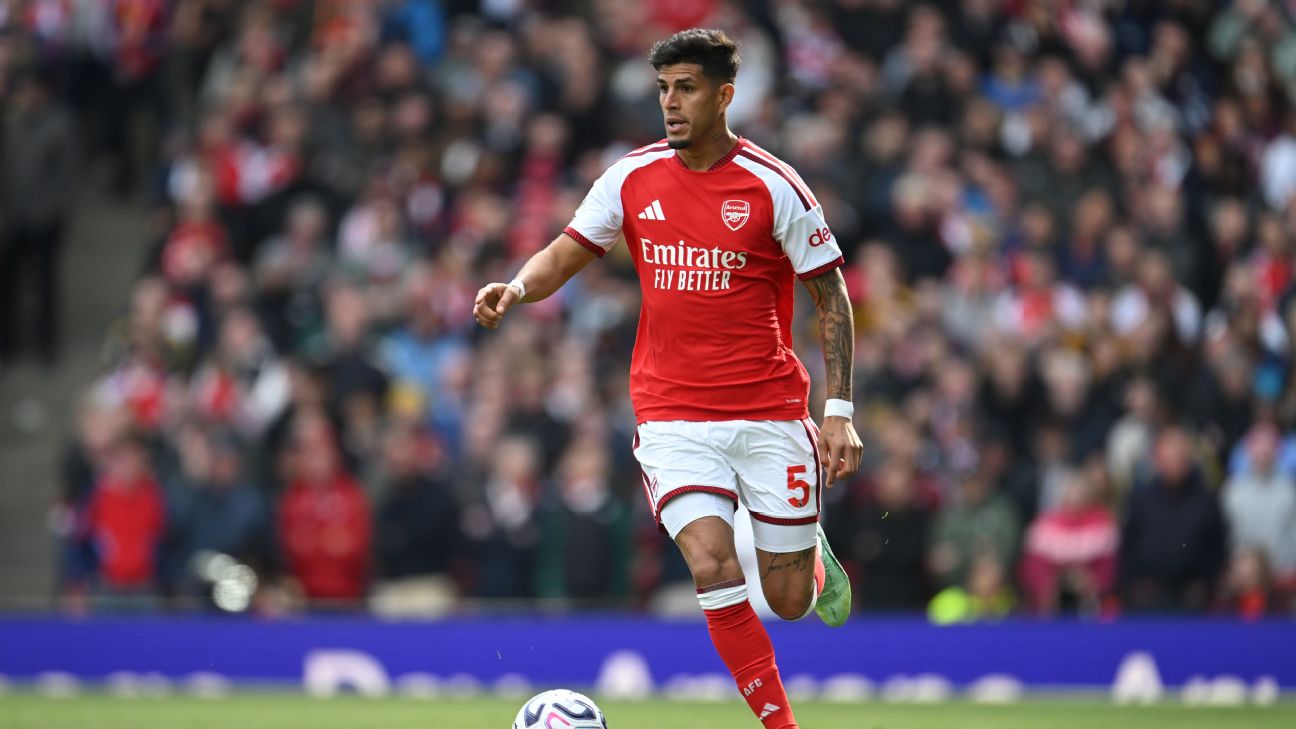 Arsenal lesiones Hincapié