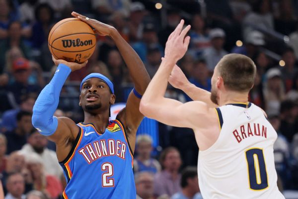 racha de Gilgeous-Alexander