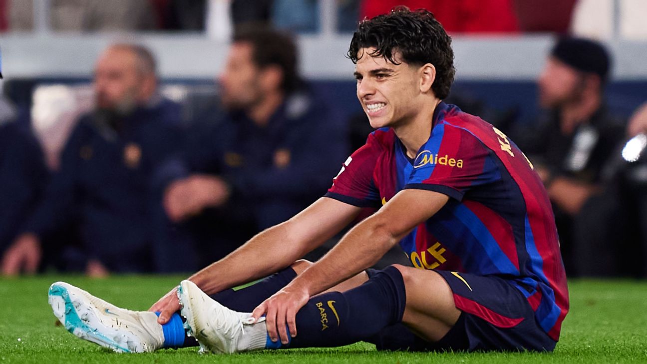 lesión de Xavi Espart