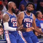 LeBron James y Joel Embiid